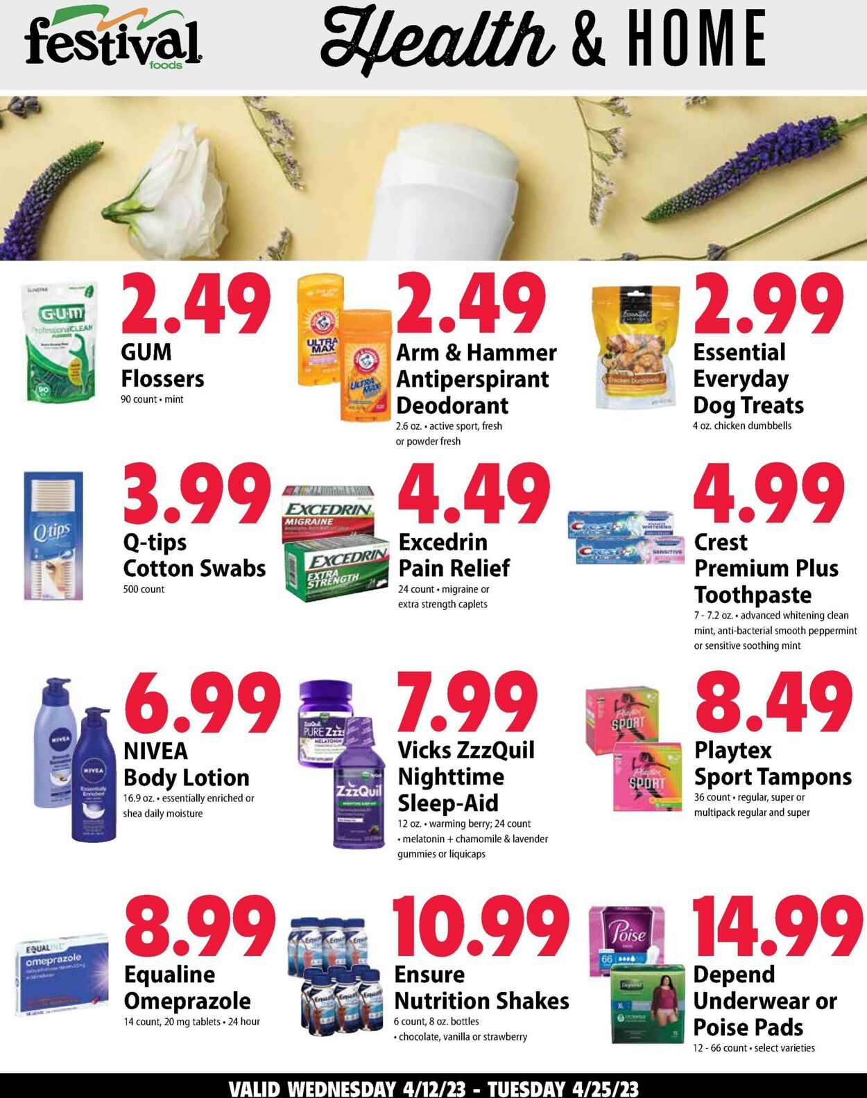 Weekly ad Festival Foods 04/12/2023 - 04/18/2023