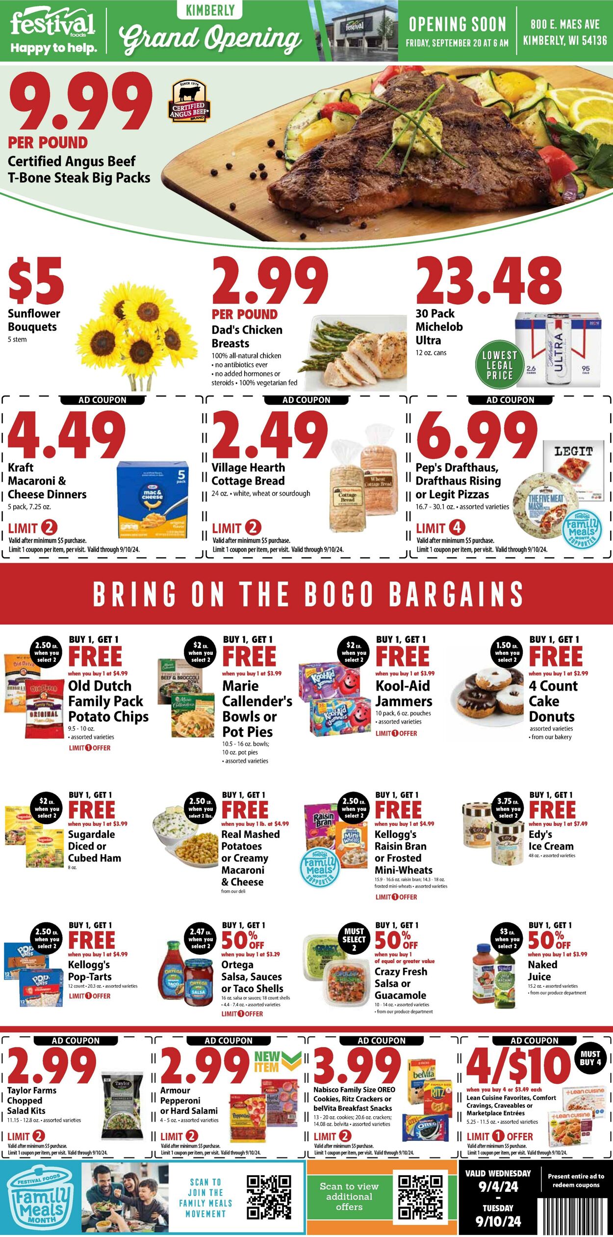 Weekly ad Festival Foods 09/04/2024 - 09/10/2024