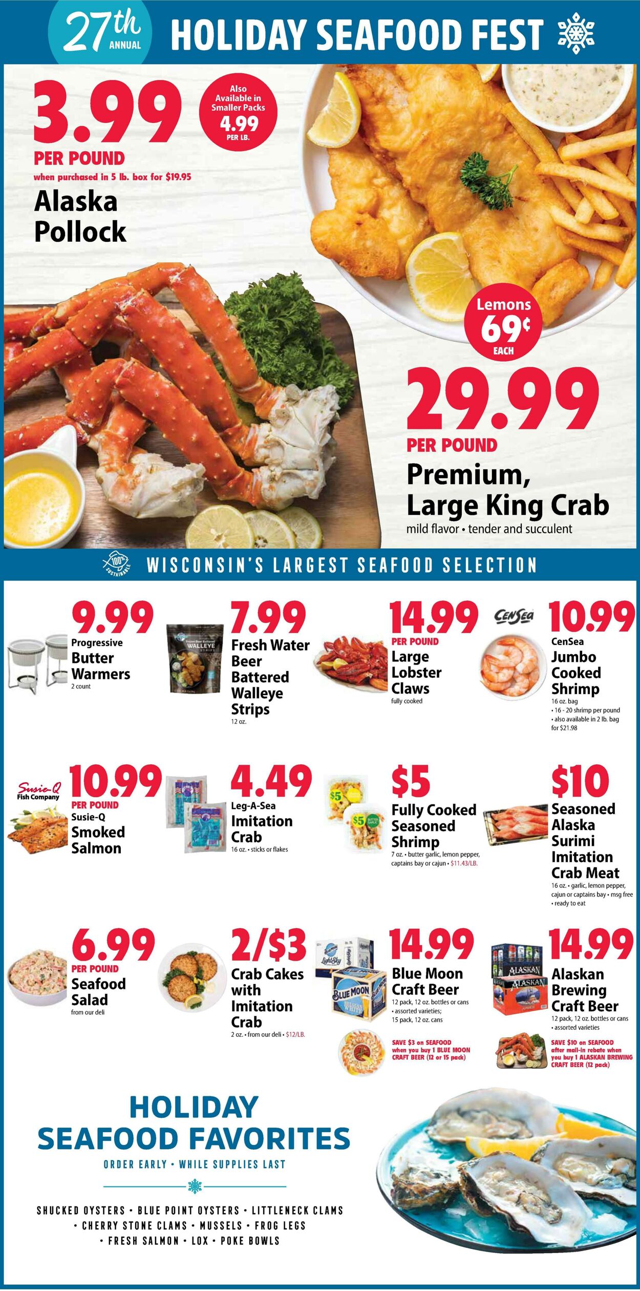 Weekly ad Festival Foods 11/30/2022 - 12/06/2022