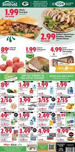 Weekly ad Festival Foods 11/01/2023 - 11/07/2023