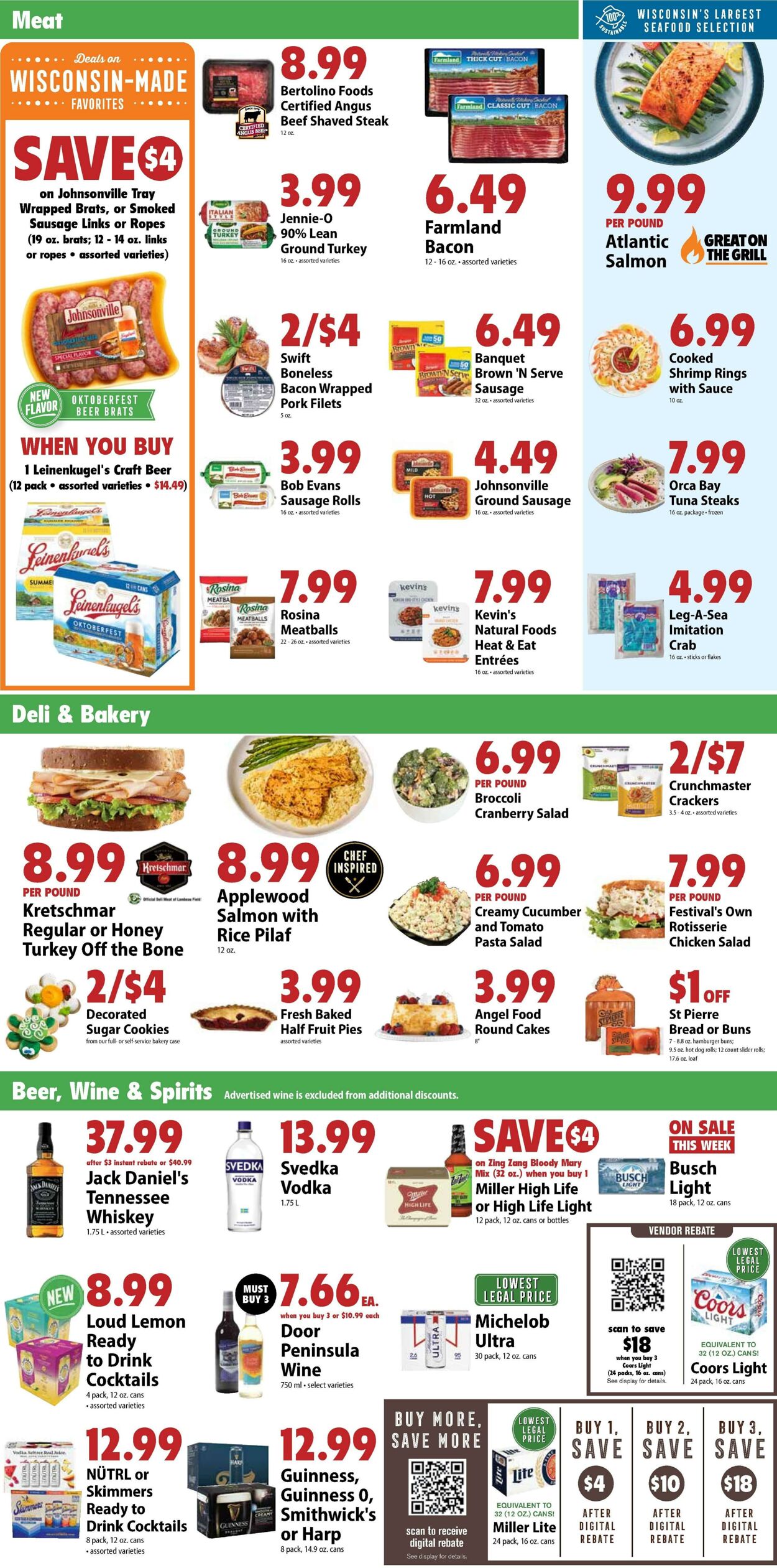 Weekly ad Festival Foods 09/03/2025 - 09/09/2025
