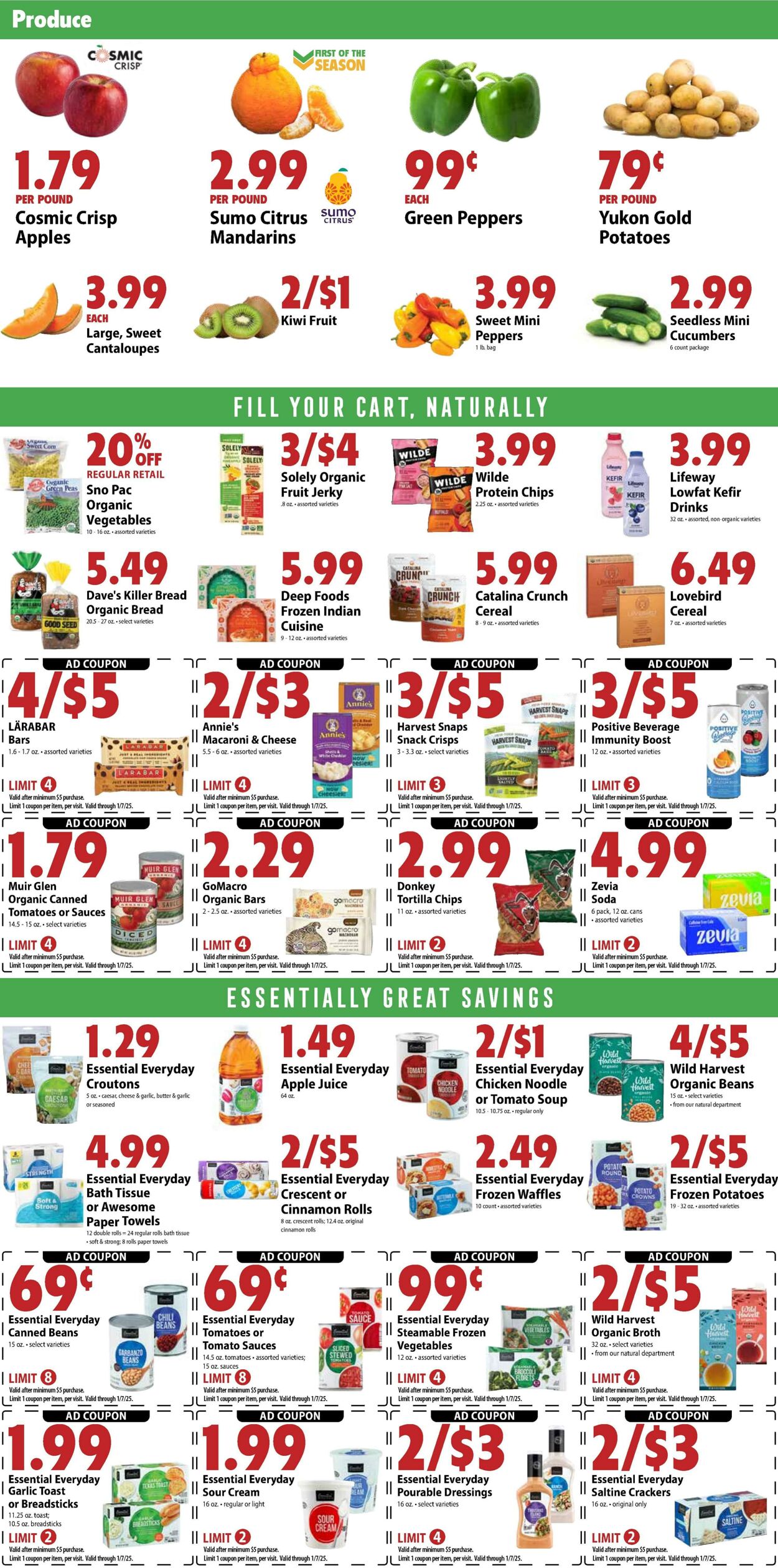 Weekly ad Festival Foods 01/01/2025 - 01/07/2025