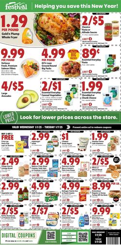 Weekly ad Festival Foods 01/22/2025 - 01/28/2025