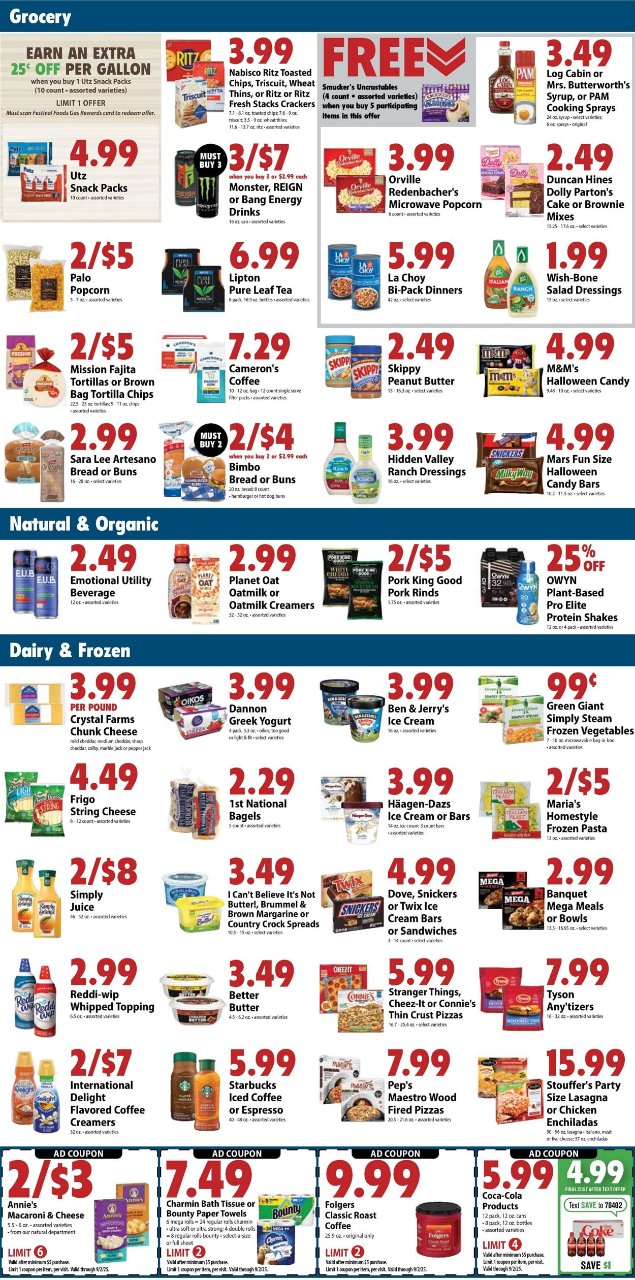 Weekly ad Festival Foods 08/27/2025 - 09/02/2025