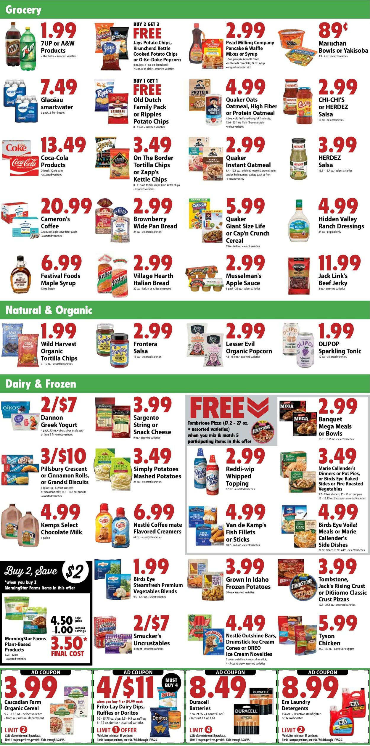 Weekly ad Festival Foods 01/22/2025 - 01/28/2025