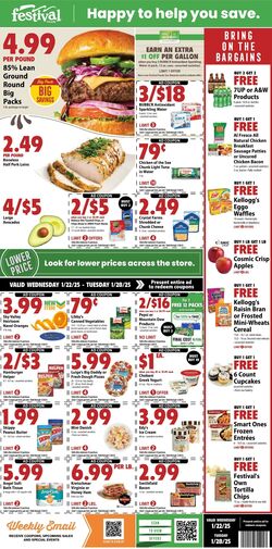 Weekly ad Festival Foods 01/22/2025 - 01/28/2025