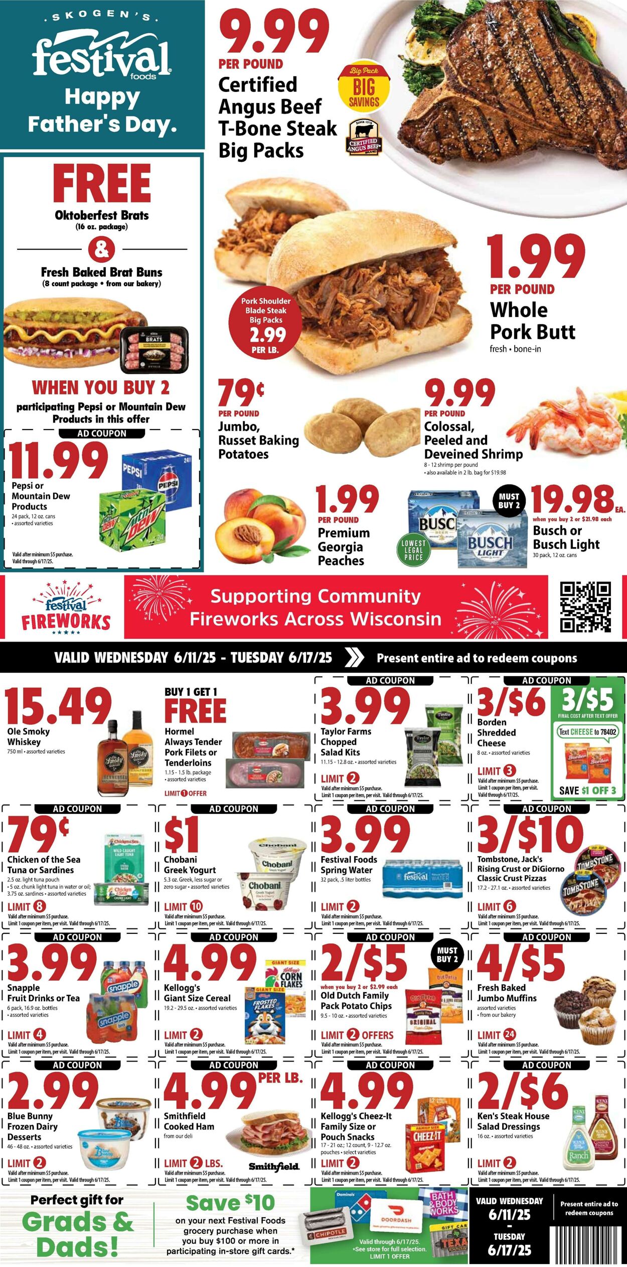 Weekly ad Festival Foods 06/11/2025 - 06/17/2025