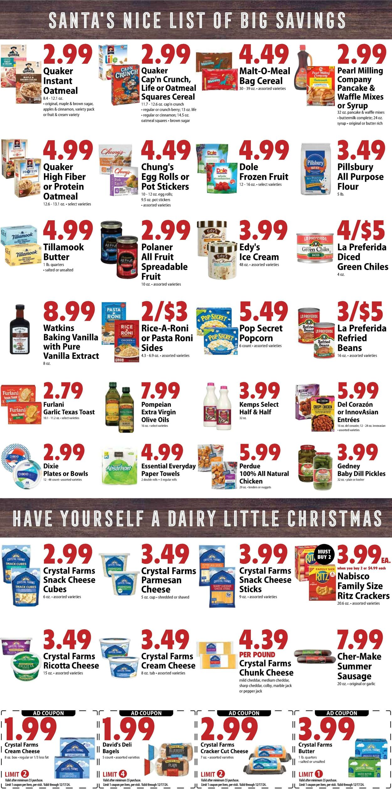 Weekly ad Festival Foods 12/11/2024 - 12/17/2024