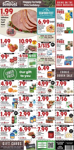 Weekly ad Festival Foods 12/11/2024 - 12/17/2024