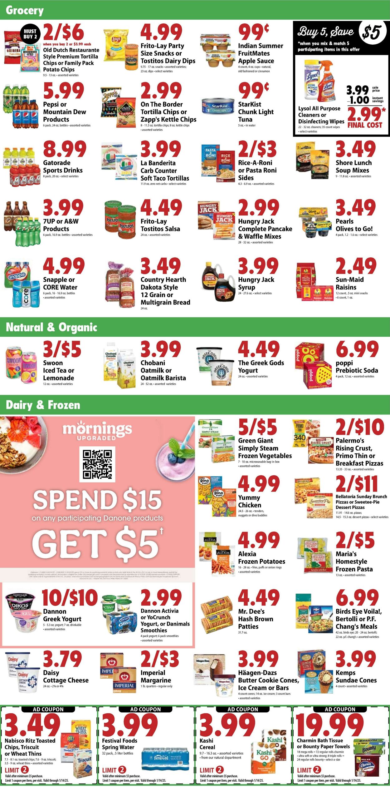 Weekly ad Festival Foods 01/08/2025 - 01/14/2025