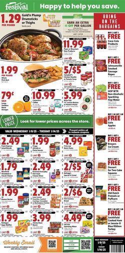 Weekly ad Festival Foods 01/22/2025 - 01/28/2025