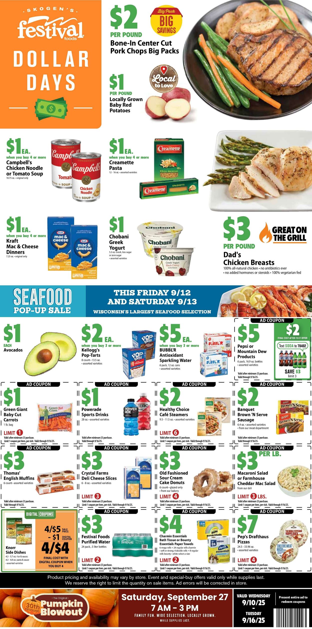 Weekly ad Festival Foods 09/10/2025 - 09/16/2025