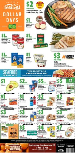 Weekly ad Festival Foods 09/10/2025 - 09/16/2025