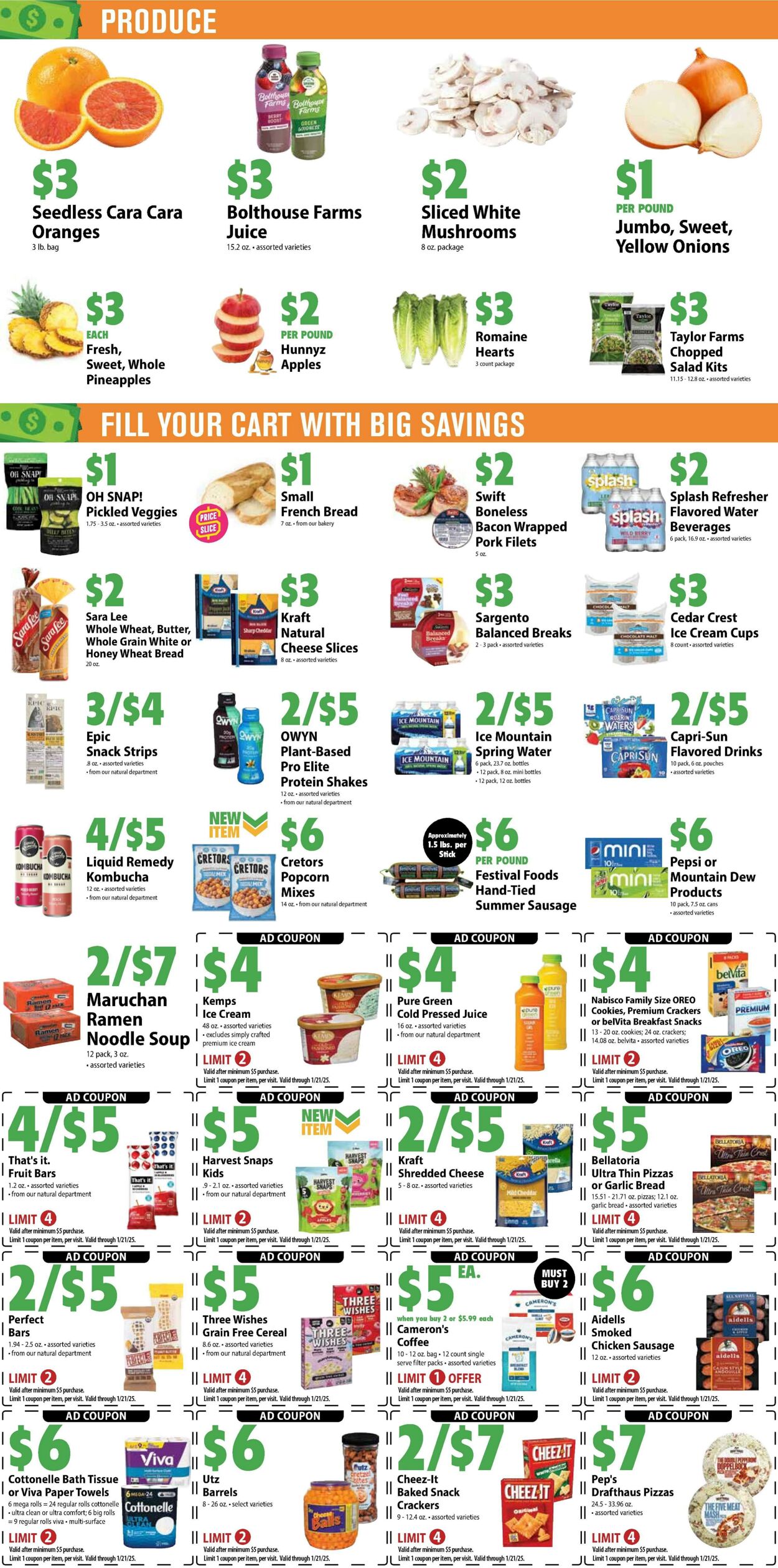 Weekly ad Festival Foods 01/15/2025 - 01/21/2025