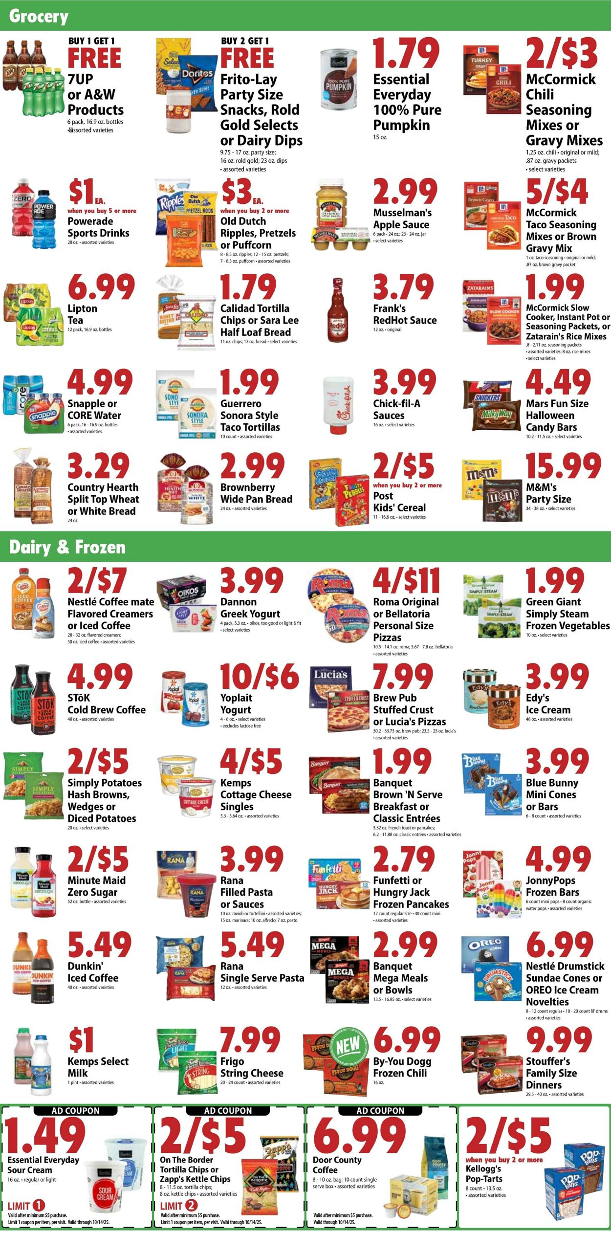 Weekly ad Festival Foods 10/08/2025 - 10/14/2025
