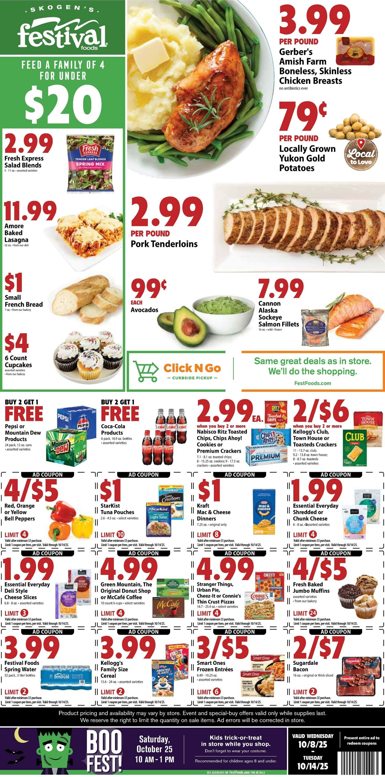 Weekly ad Festival Foods 10/08/2025 - 10/14/2025