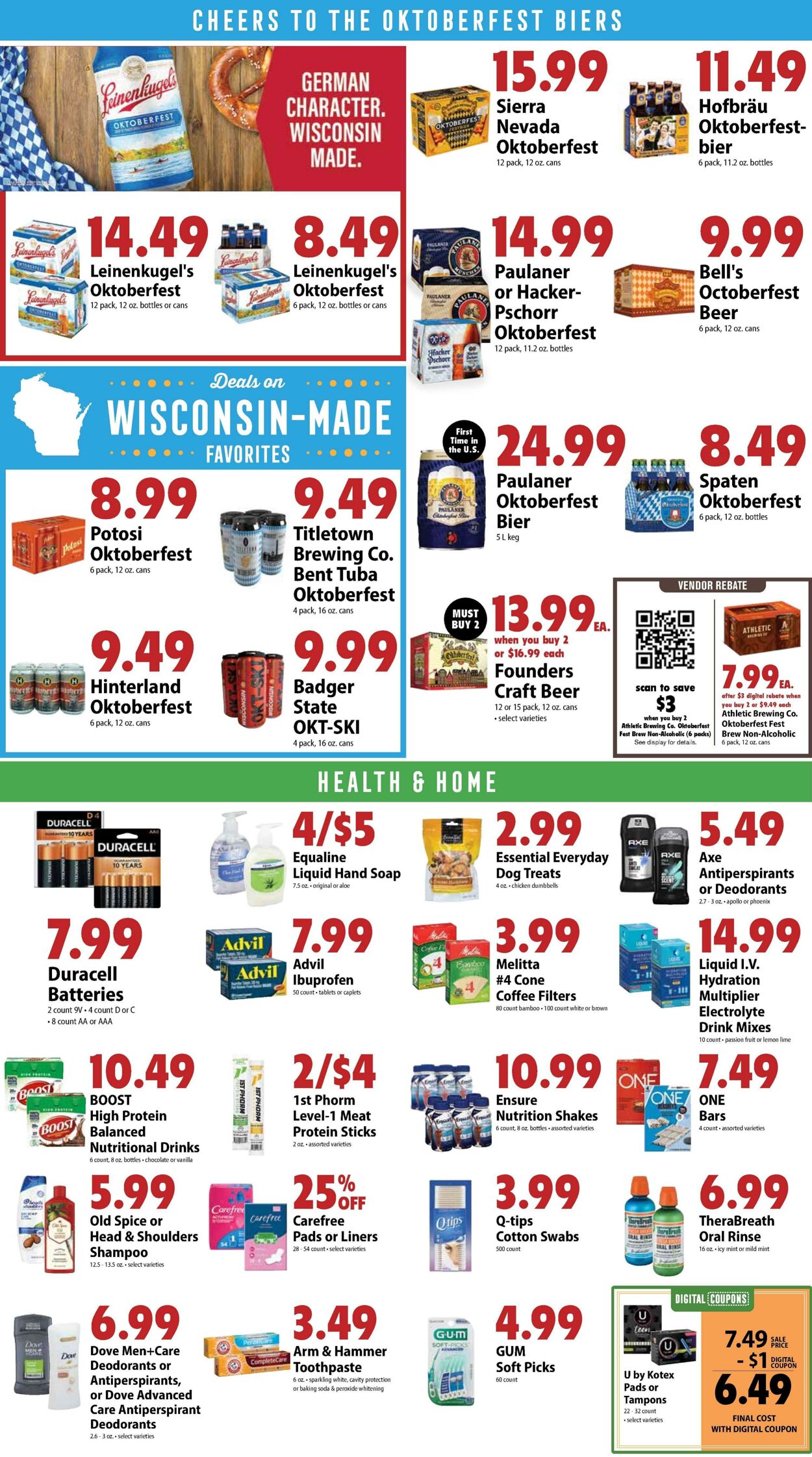 Weekly ad Festival Foods 08/20/2025 - 08/26/2025