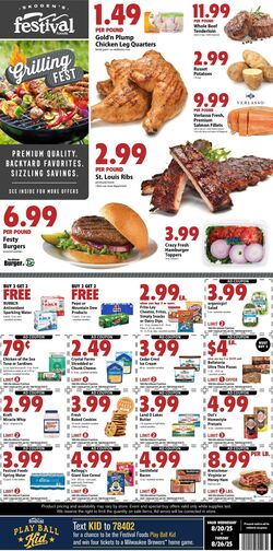 Weekly ad Festival Foods 08/20/2025 - 08/26/2025