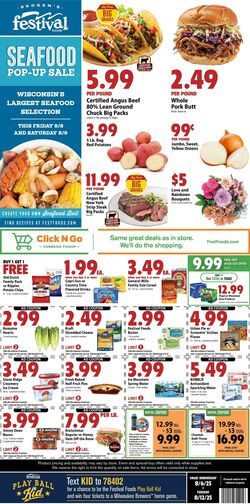 Weekly ad Festival Foods 08/06/2025 - 08/12/2025