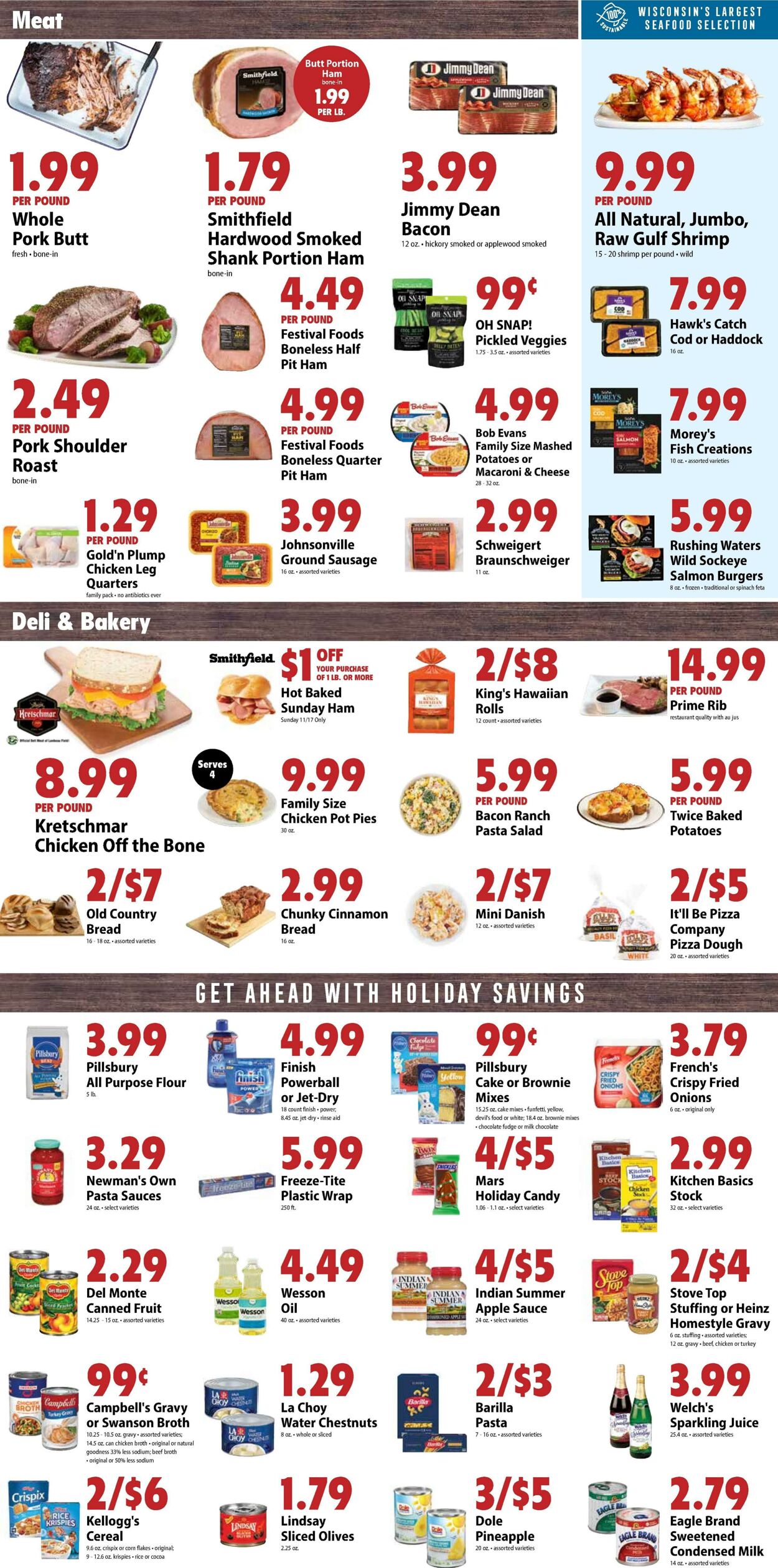 Weekly ad Festival Foods 11/13/2024 - 11/19/2024