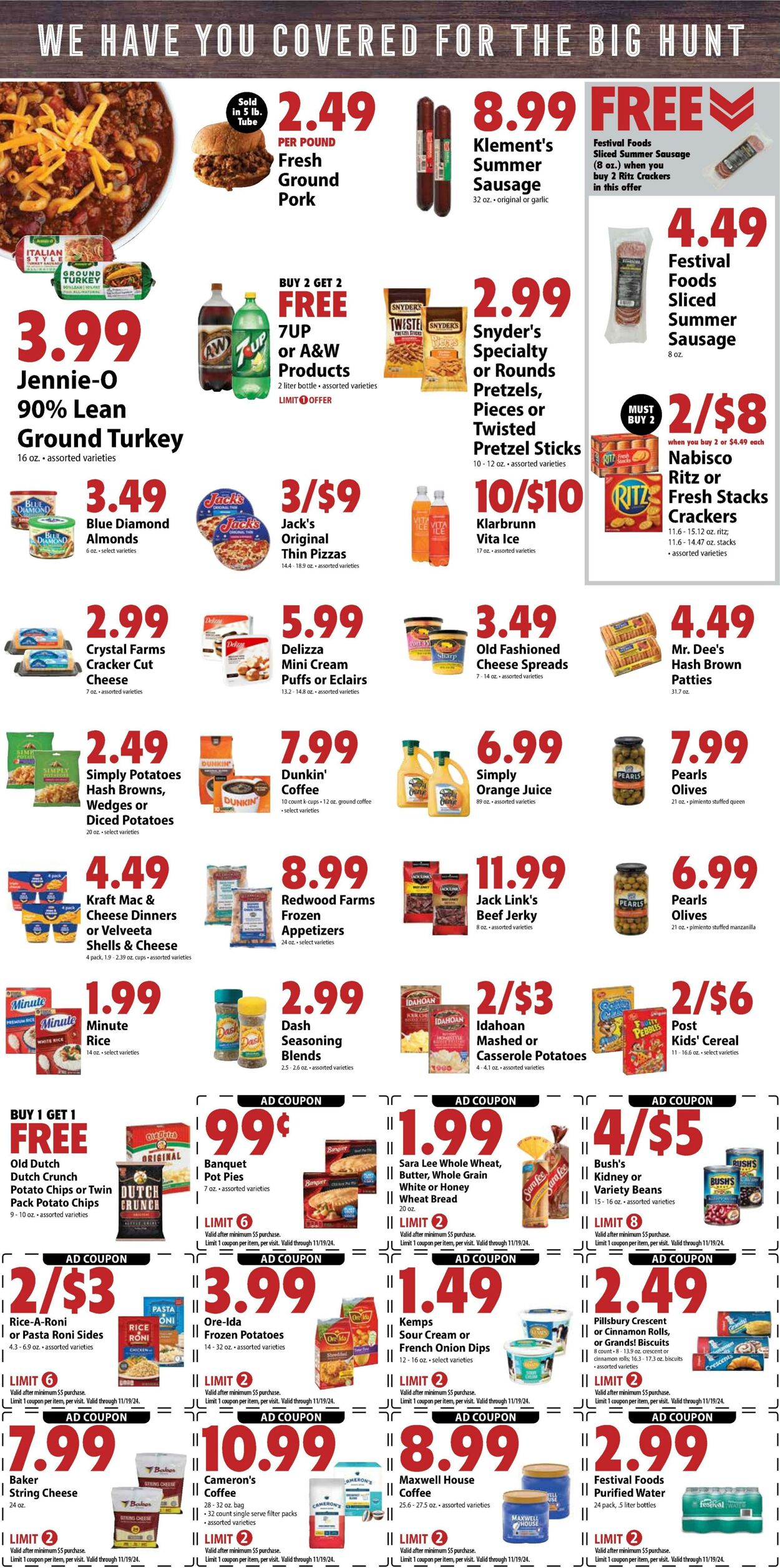 Weekly ad Festival Foods 11/13/2024 - 11/19/2024