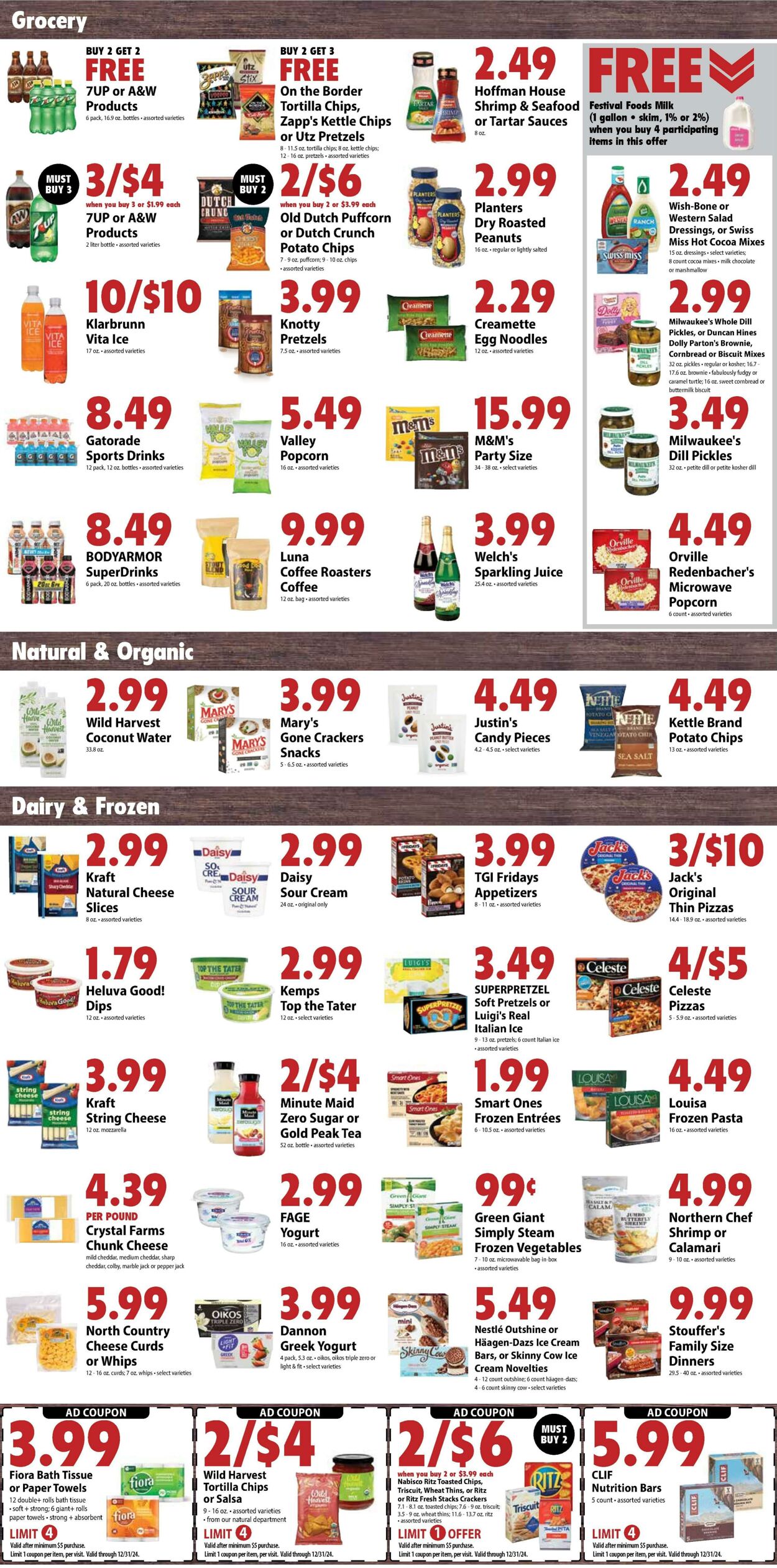 Weekly ad Festival Foods 12/25/2024 - 12/31/2024