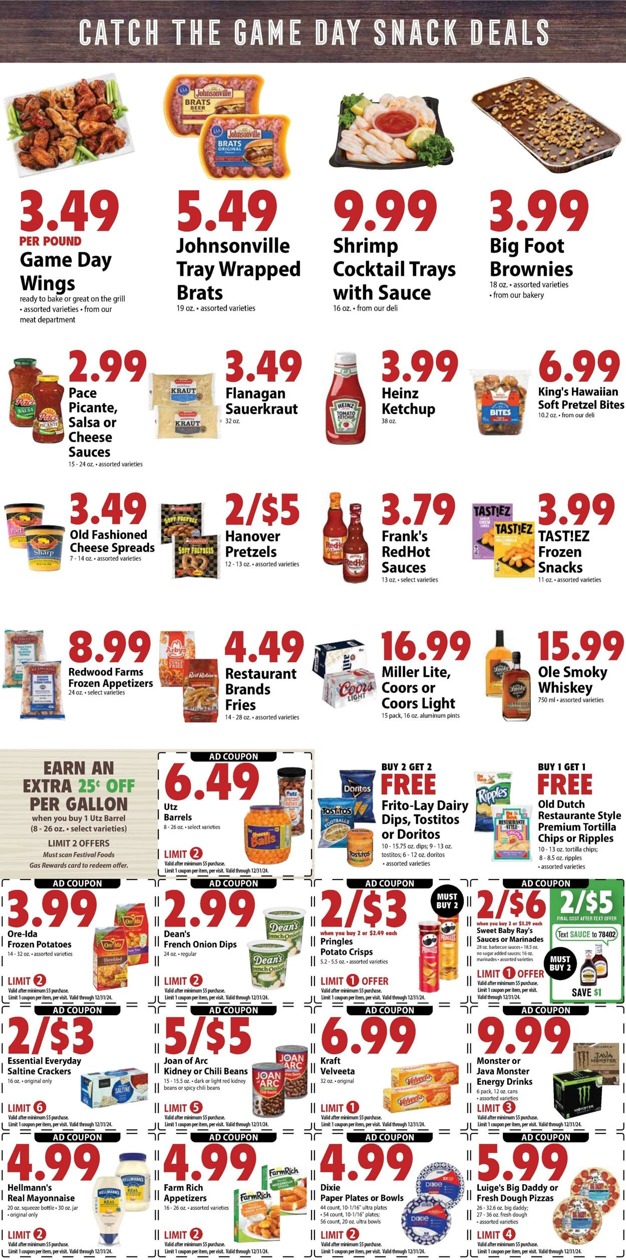 Weekly ad Festival Foods 12/25/2024 - 12/31/2024