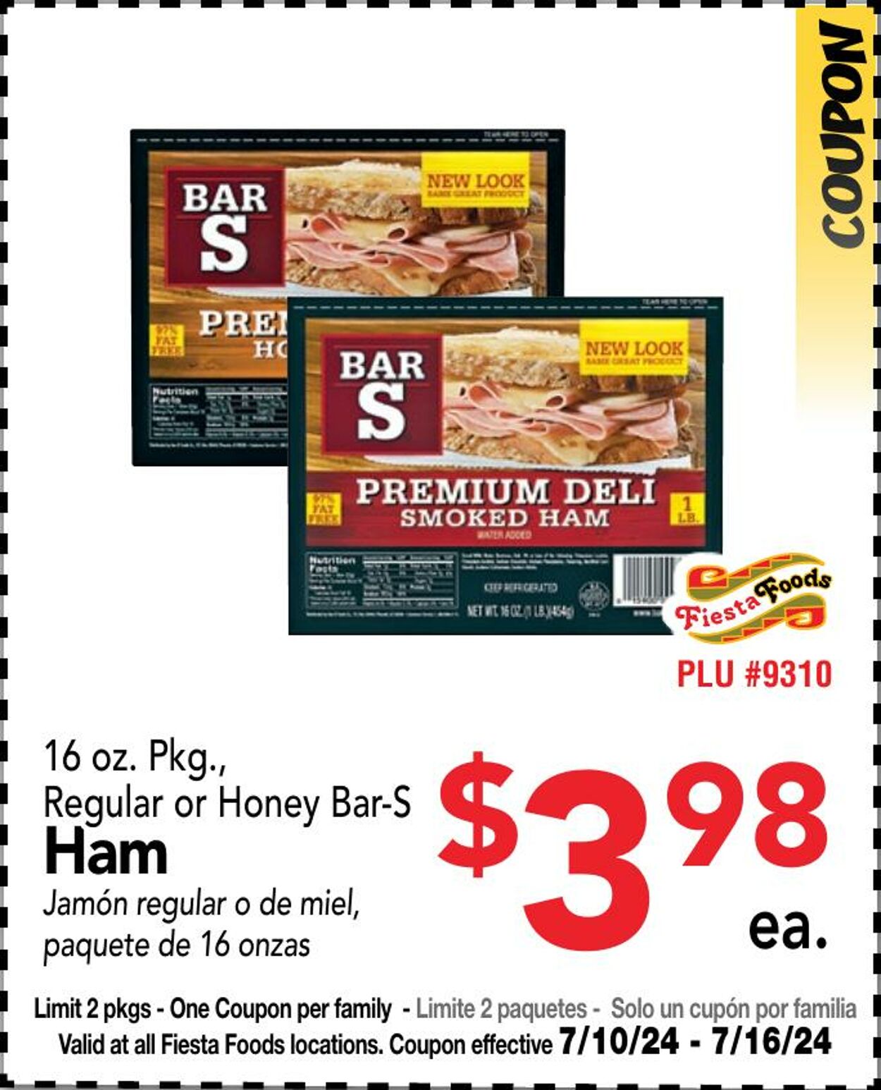 Weekly ad Fiesta Foods 07/10/2024 - 07/16/2024