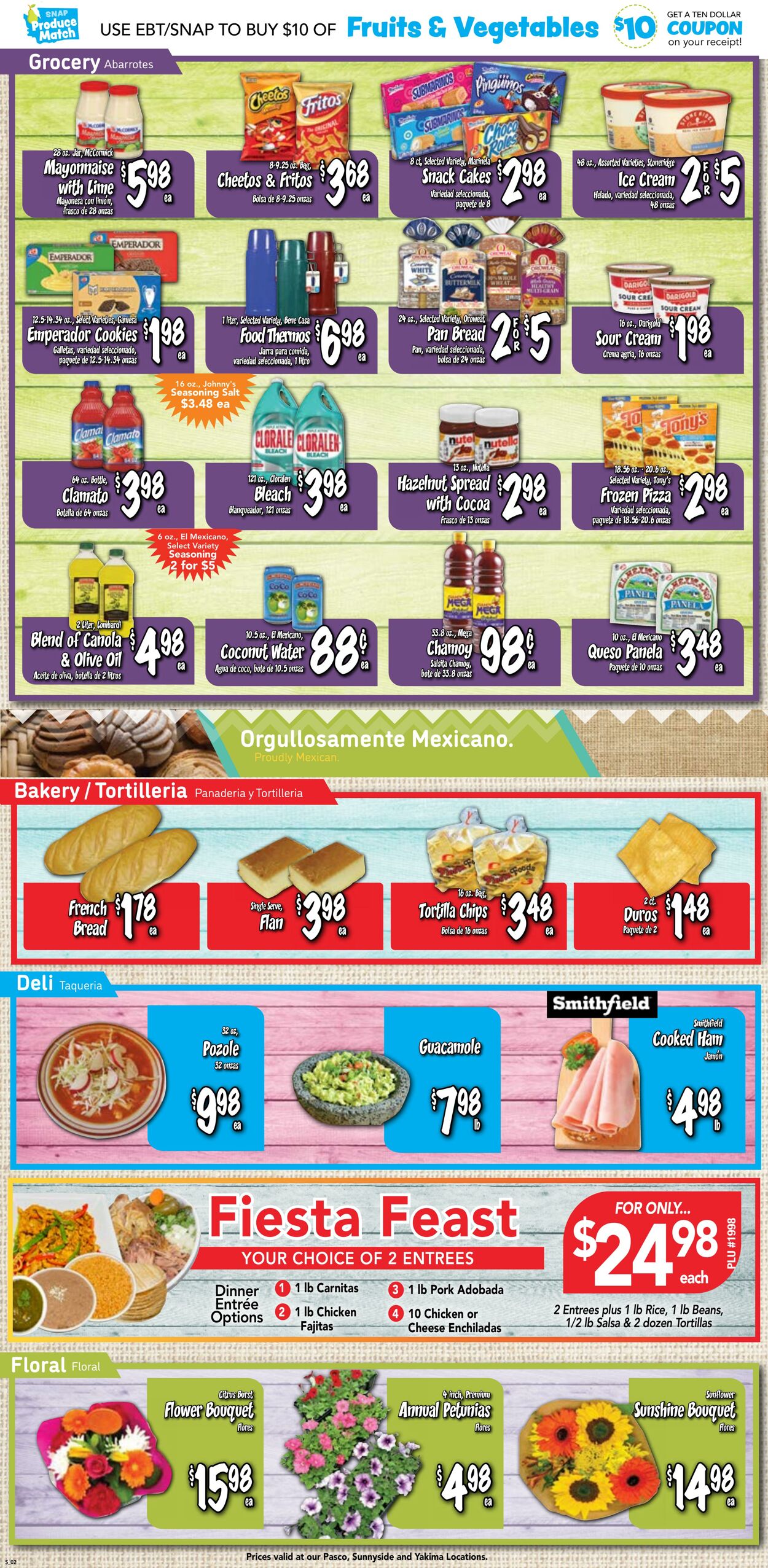 Weekly ad Fiesta Foods 07/10/2024 - 07/16/2024