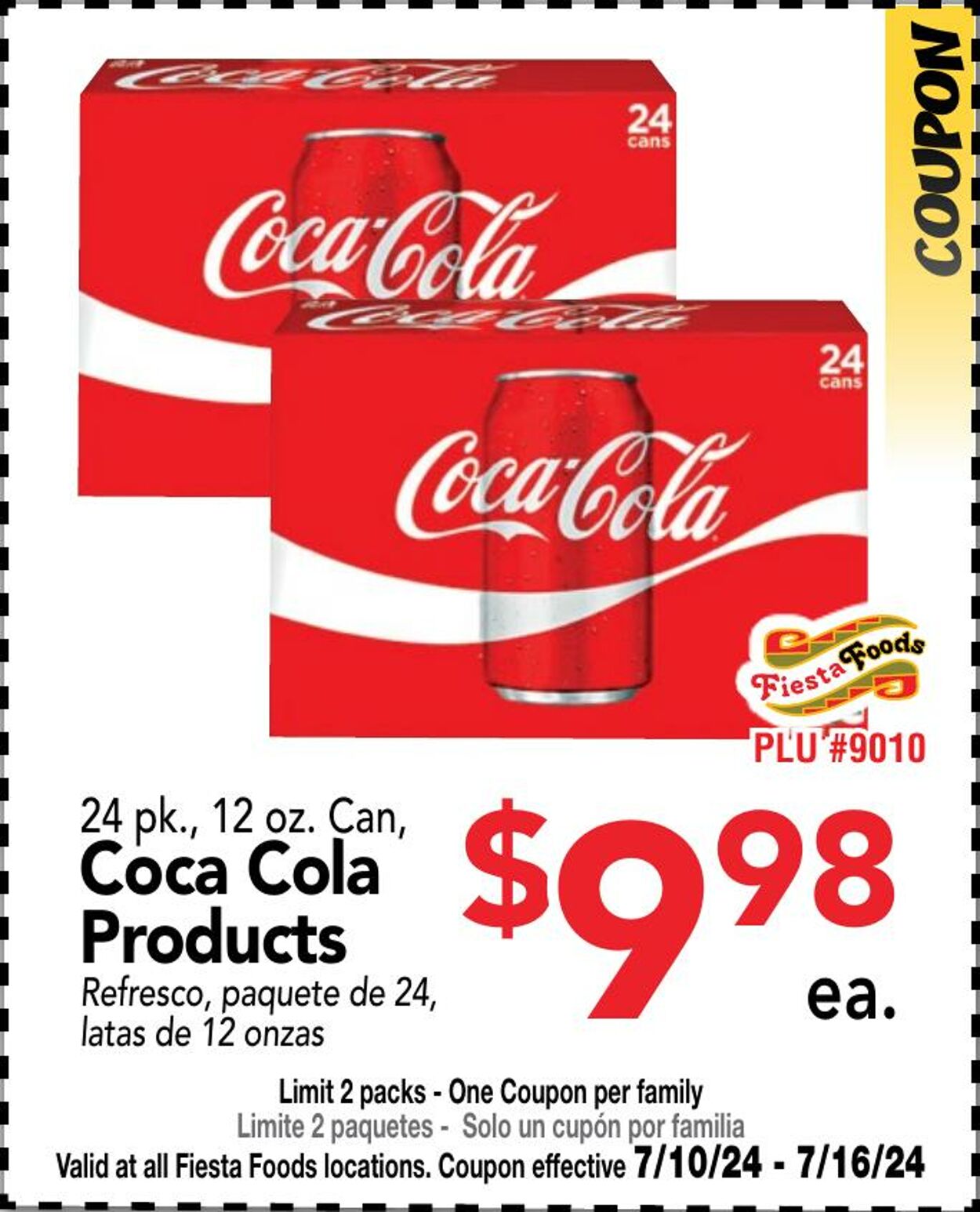 Weekly ad Fiesta Foods 07/10/2024 - 07/16/2024