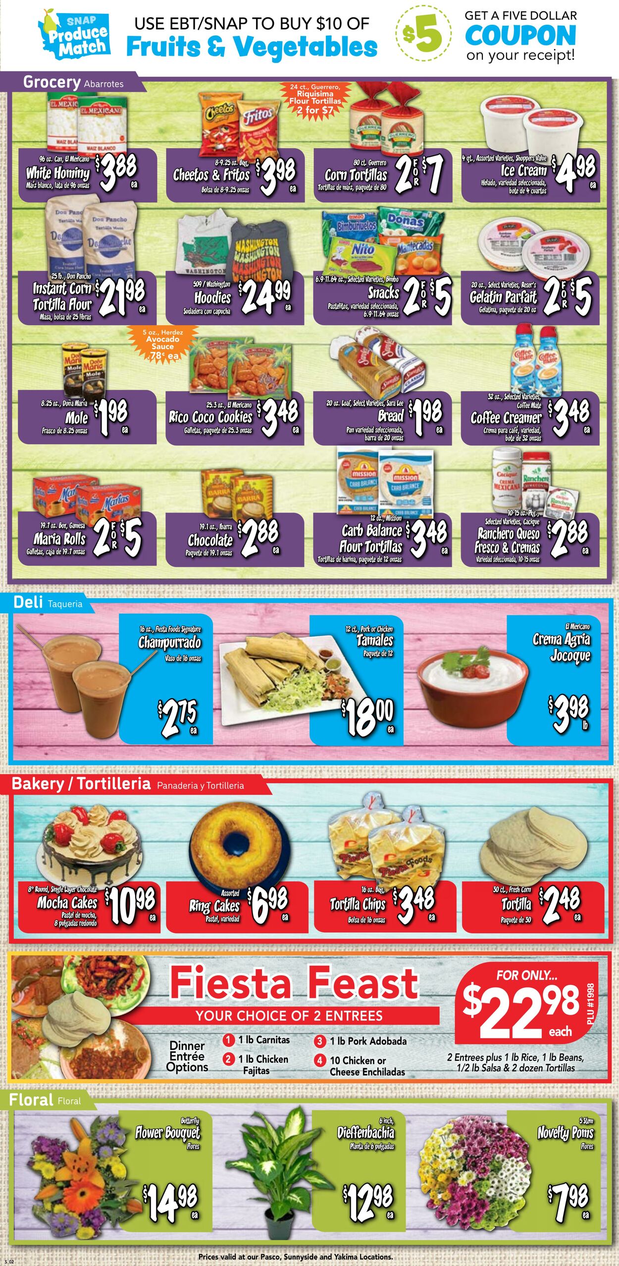 Weekly ad Fiesta Foods 01/11/2023 - 01/17/2023