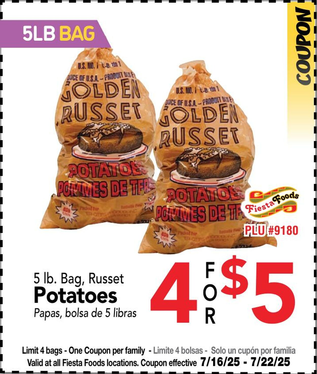 Weekly ad Fiesta Foods 07/16/2025 - 07/22/2025
