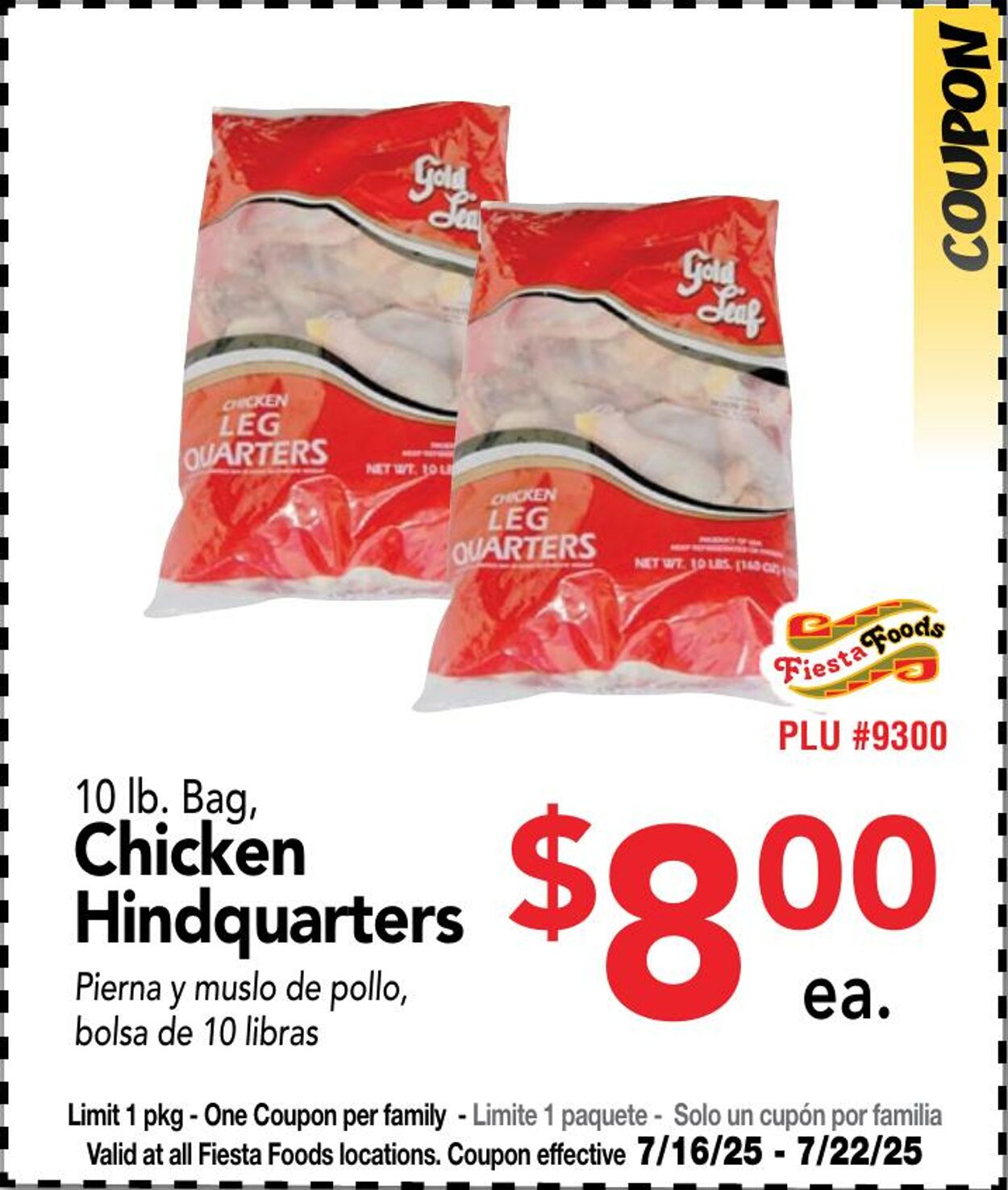 Weekly ad Fiesta Foods 07/16/2025 - 07/22/2025