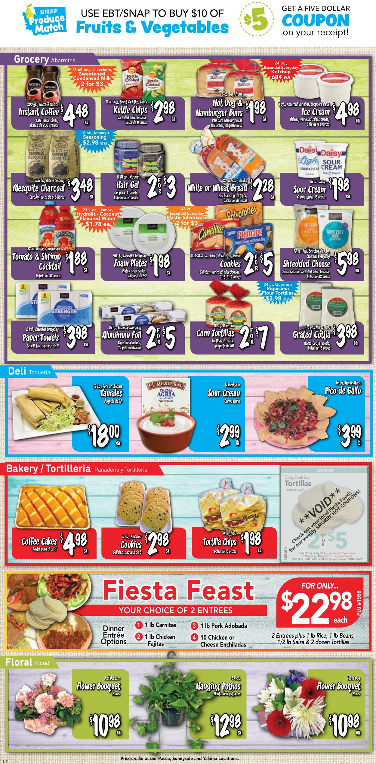 Weekly ad Fiesta Foods 08/31/2022 - 09/06/2022