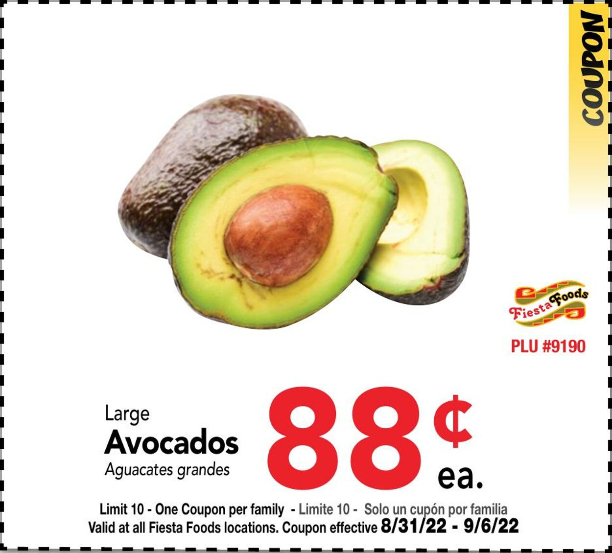Weekly ad Fiesta Foods 08/31/2022 - 09/06/2022