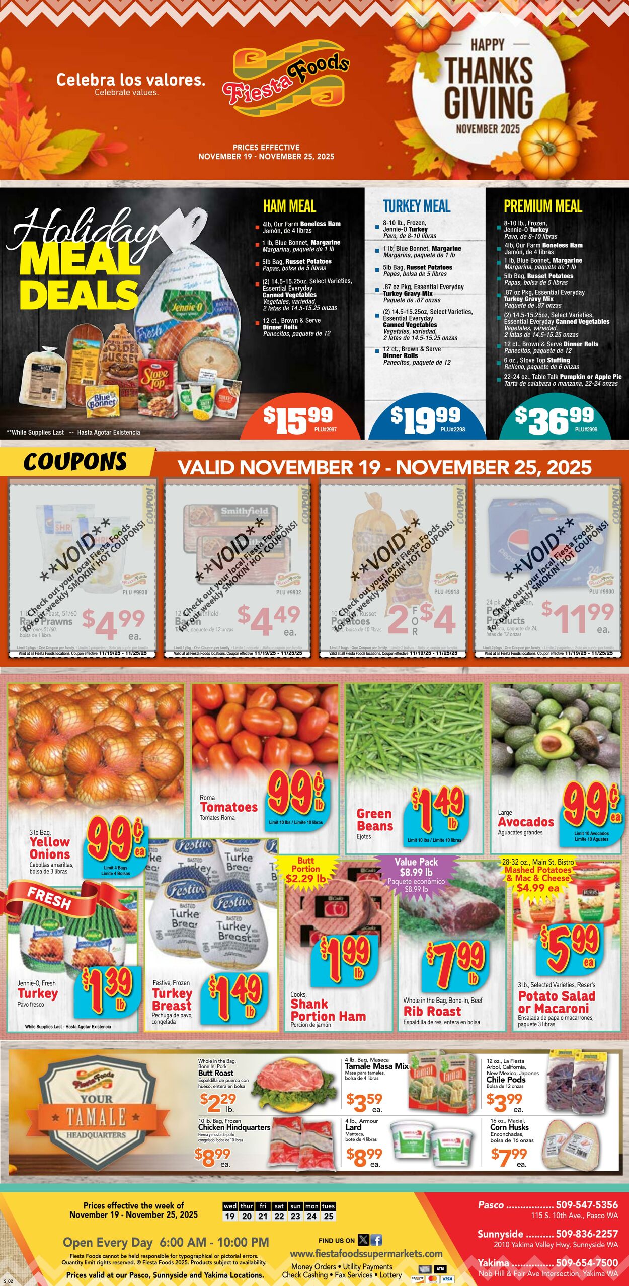 Weekly ad Fiesta Foods 11/19/2025 - 11/25/2025