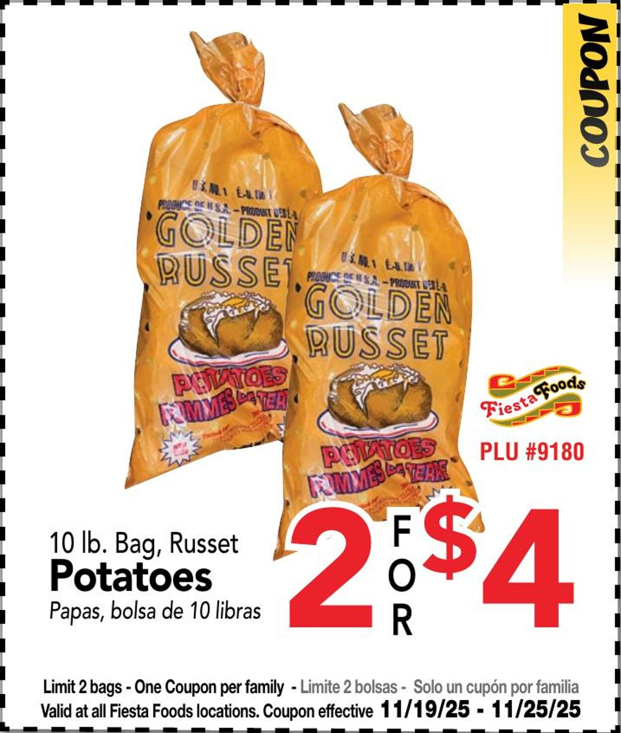 Weekly ad Fiesta Foods 11/19/2025 - 11/25/2025