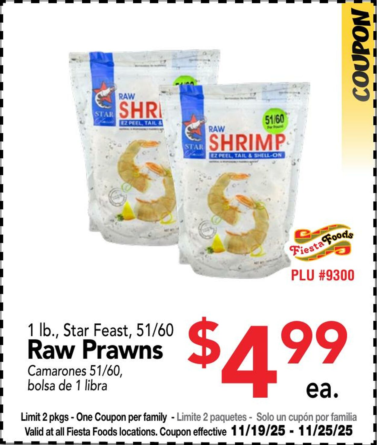 Weekly ad Fiesta Foods 11/19/2025 - 11/25/2025