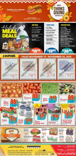Weekly ad Fiesta Foods 11/19/2025 - 11/25/2025