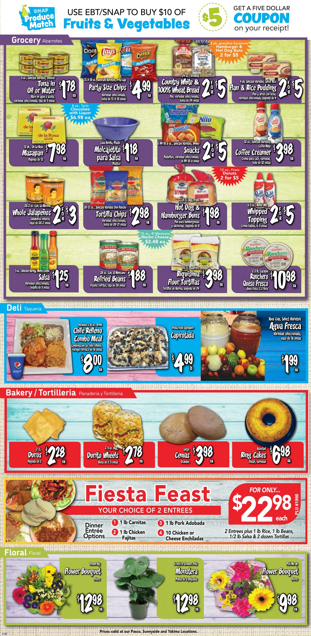 Weekly ad Fiesta Foods 03/22/2023 - 03/28/2023
