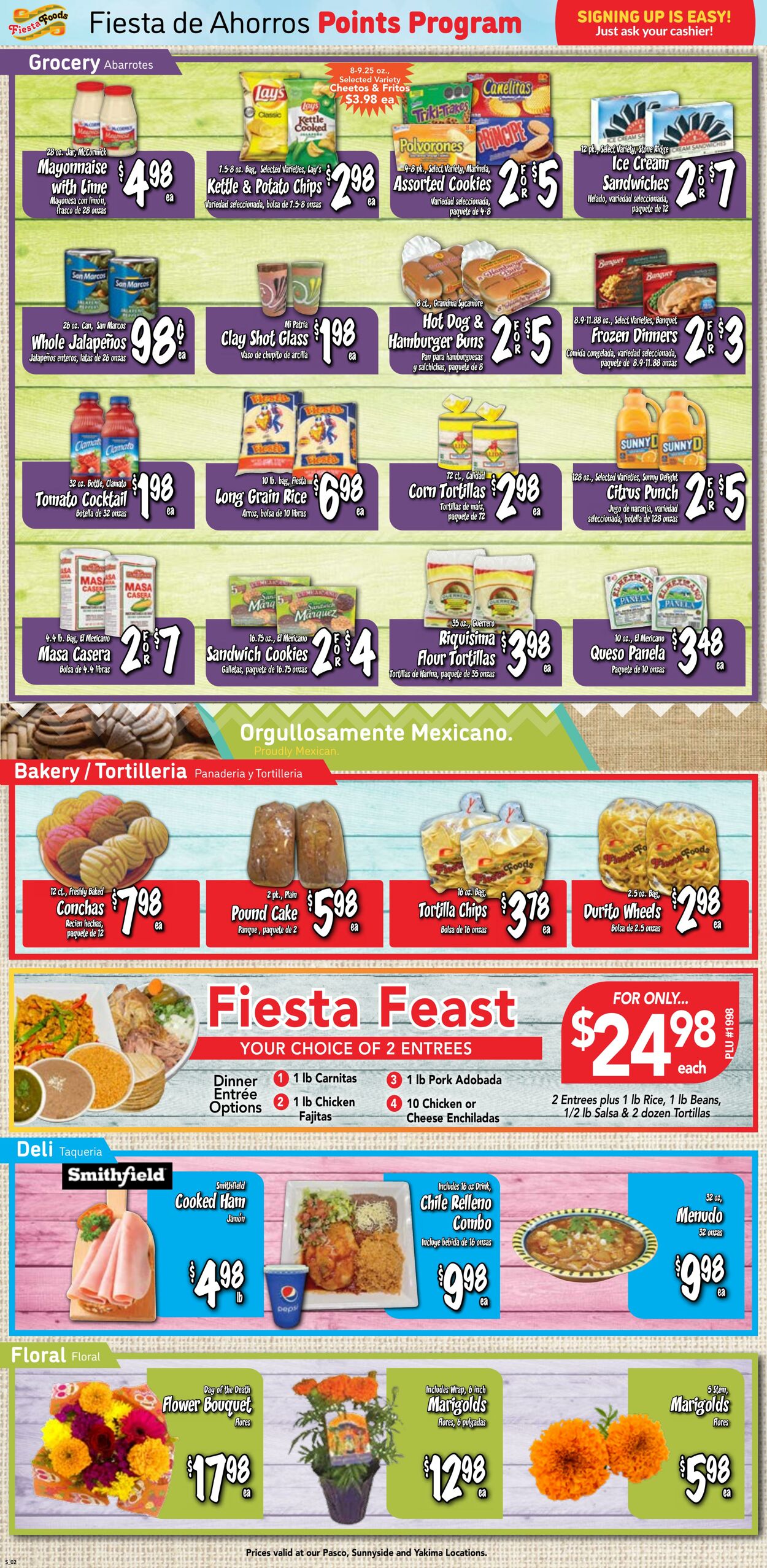 Weekly ad Fiesta Foods 10/22/2025 - 10/28/2025