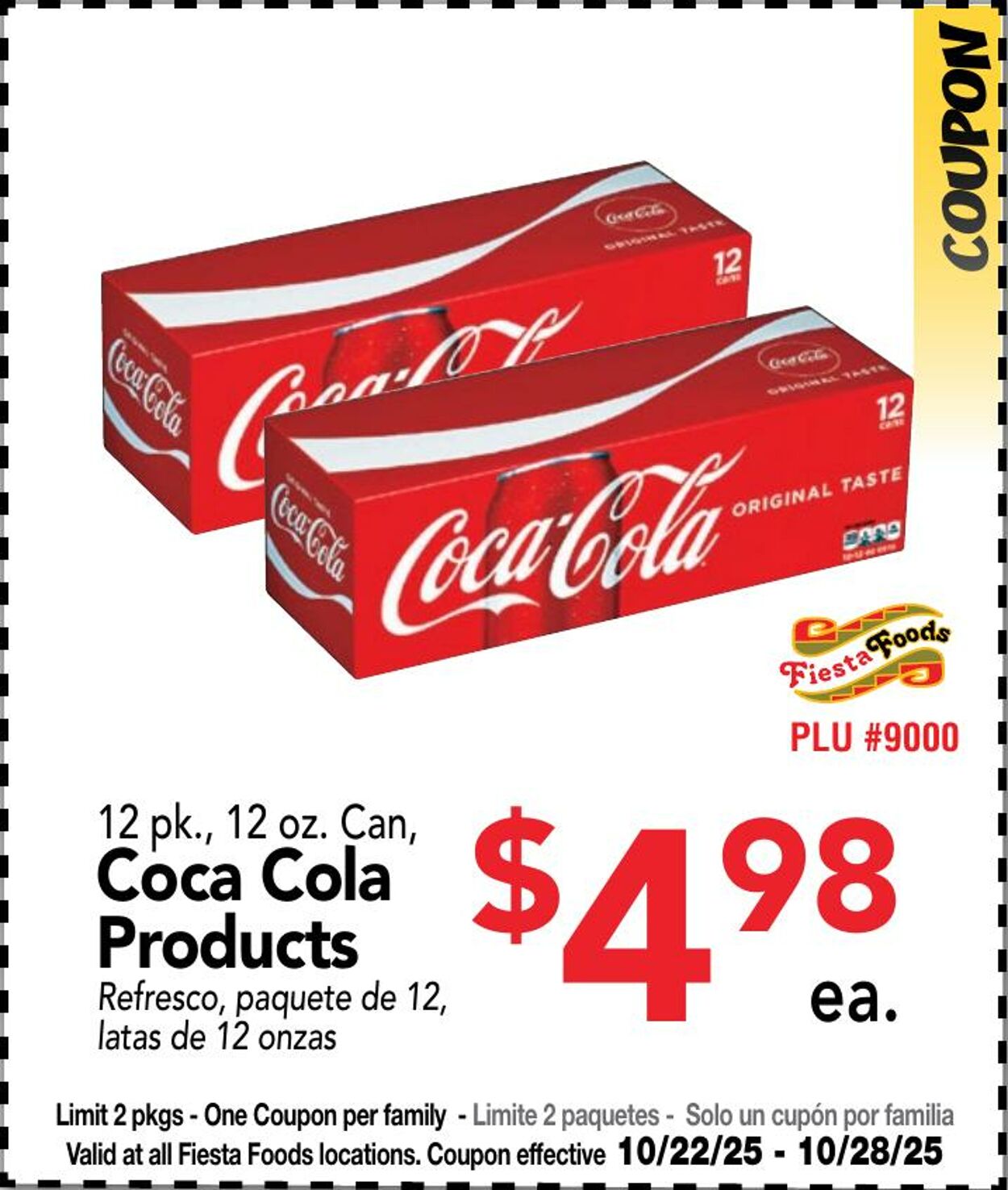 Weekly ad Fiesta Foods 10/22/2025 - 10/28/2025