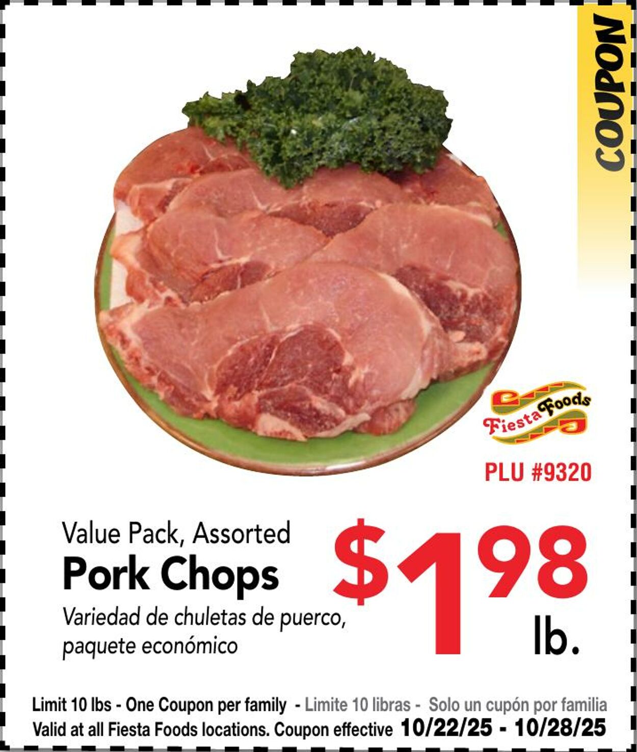 Weekly ad Fiesta Foods 10/22/2025 - 10/28/2025