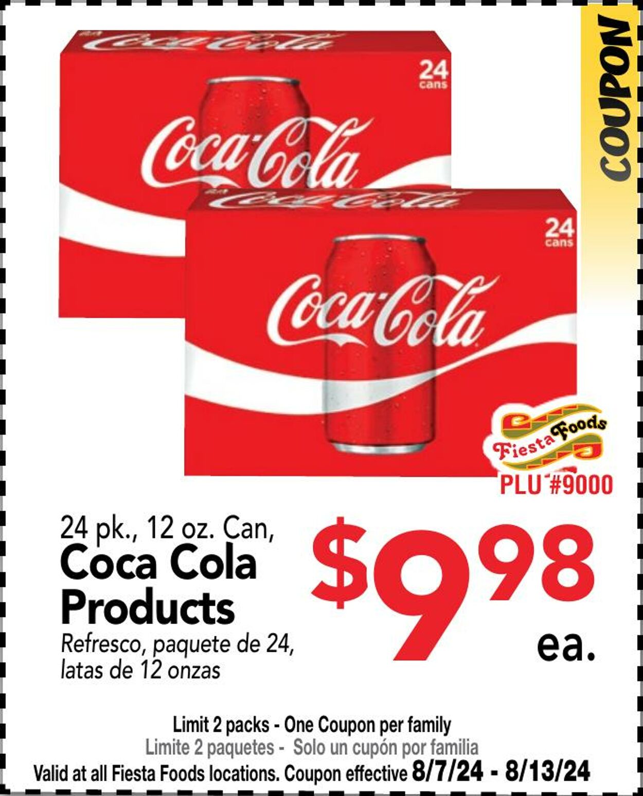 Weekly ad Fiesta Foods 08/07/2024 - 08/13/2024