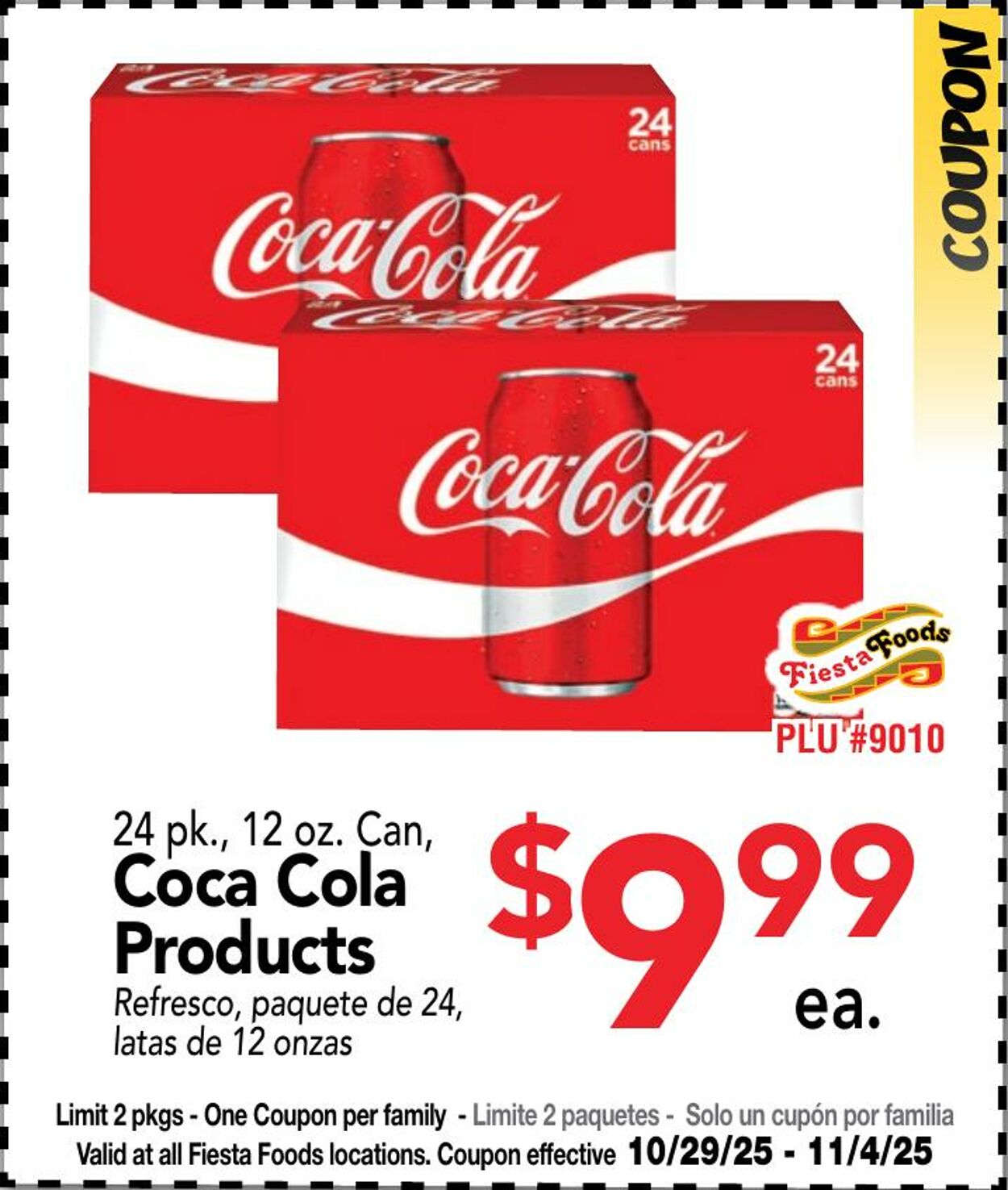 Weekly ad Fiesta Foods 10/29/2025 - 11/04/2025
