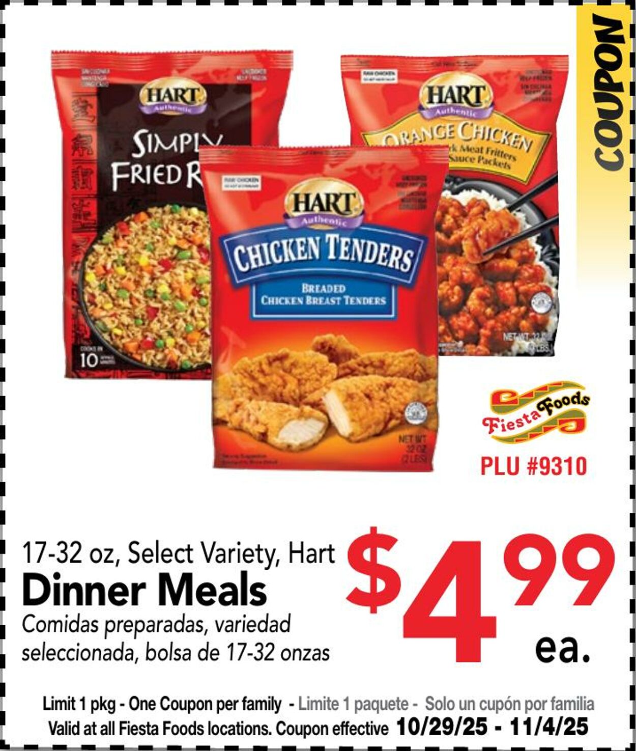 Weekly ad Fiesta Foods 10/29/2025 - 11/04/2025