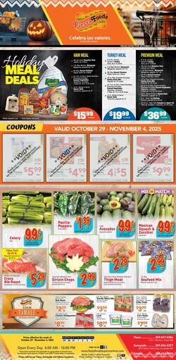 Weekly ad Fiesta Foods 10/29/2025 - 11/04/2025