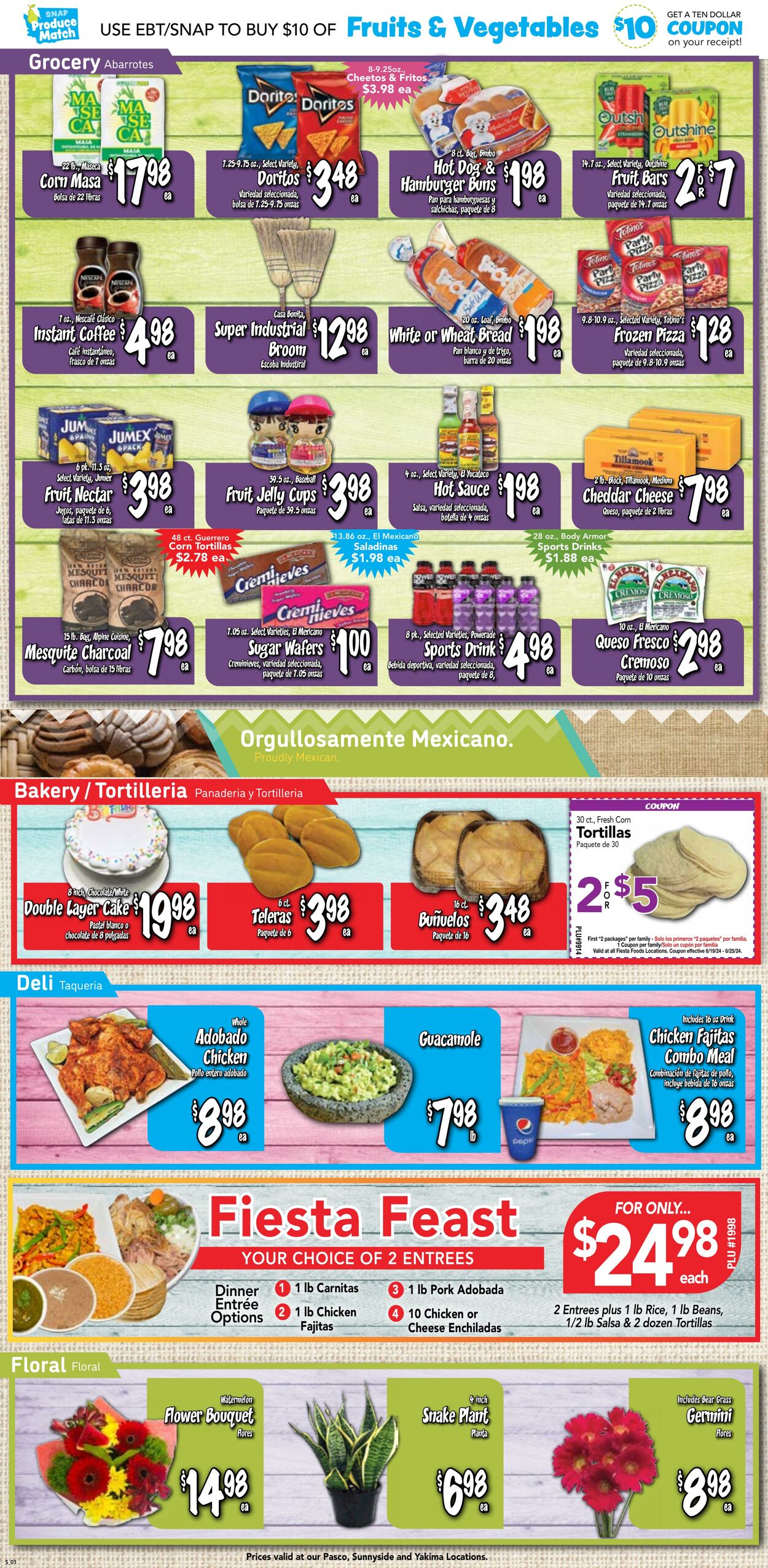 Weekly ad Fiesta Foods 06/19/2024 - 06/25/2024