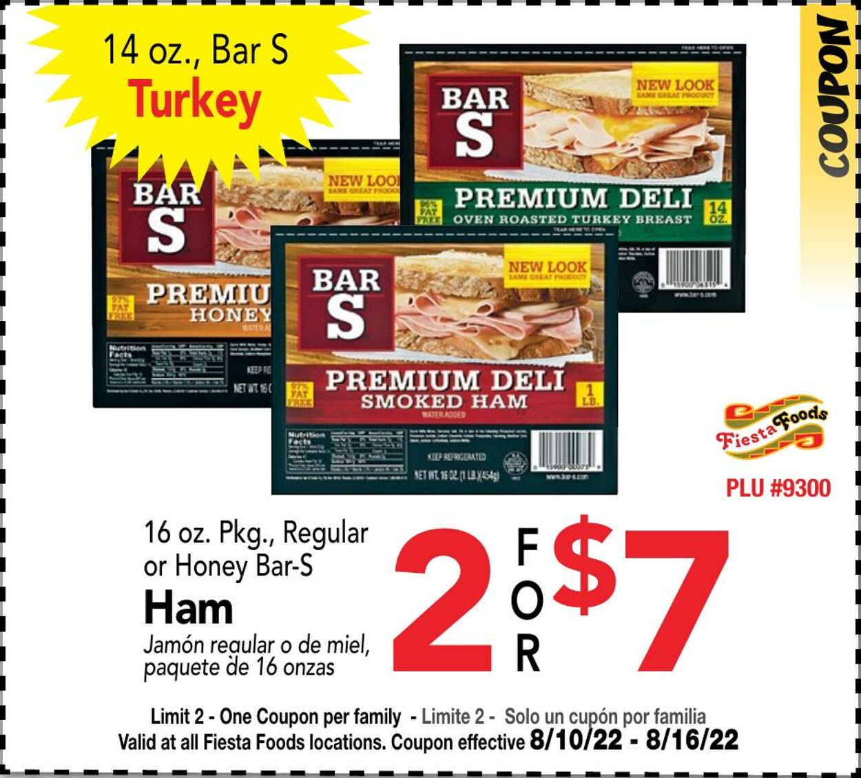 Weekly ad Fiesta Foods 08/10/2022 - 08/16/2022
