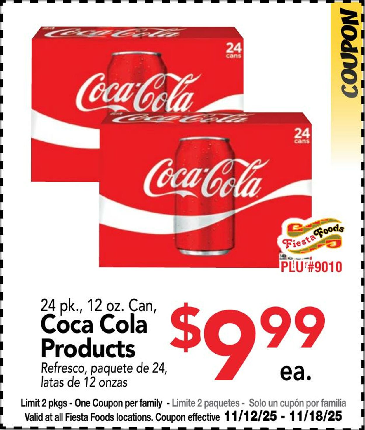 Weekly ad Fiesta Foods 11/12/2025 - 11/18/2025